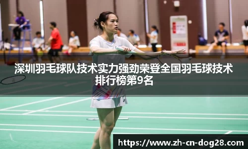 深圳羽毛球队技术实力强劲荣登全国羽毛球技术排行榜第9名